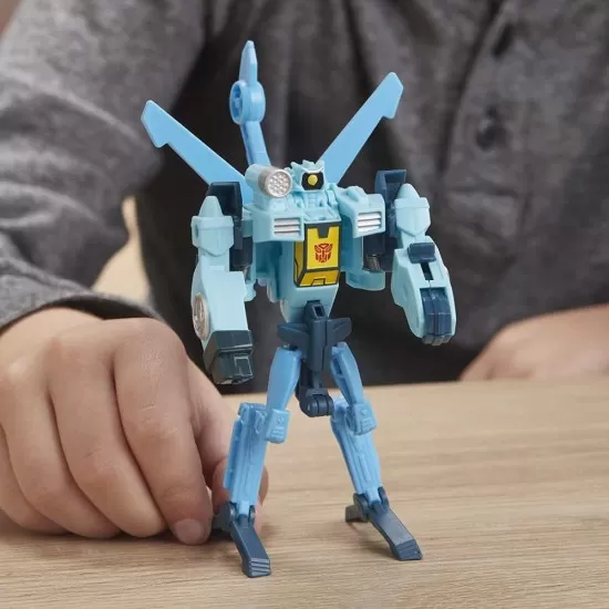 Robot Vehicul Transformers Cyberverse 1 Step Autobot Whirl Robot Vehicul Transformers Cyberverse 1 Step Autobot Whirl