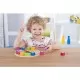 Ceas educativ din lemn cu forme geometrice Ceas educativ din lemn cu forme geometrice