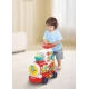 Trenulet 4 in 1 ride on Hola Toys rosu