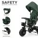 Tricicleta copii Kinderkraft Aveo Mystic Green Tricicleta copii Kinderkraft Aveo Mystic Green