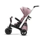 Tricicleta pentru copii Kinderkraft Easytwist Mauvelous Pink cu scaun reversibil si copertina protectie UV
