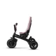 Tricicleta pentru copii Kinderkraft Easytwist Mauvelous Pink cu scaun reversibil si copertina protectie UV