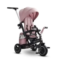 Tricicleta pentru copii Kinderkraft Easytwist Mauvelous Pink cu scaun reversibil si copertina protectie UV
