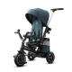 Tricicleta pentru copii Kinderkraft Easytwist Midnight Green cu scaun reversibil si copertina protectie UV