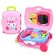 Set coafura si accesorii frumusete in troler Set coafura si accesorii frumusete in troler