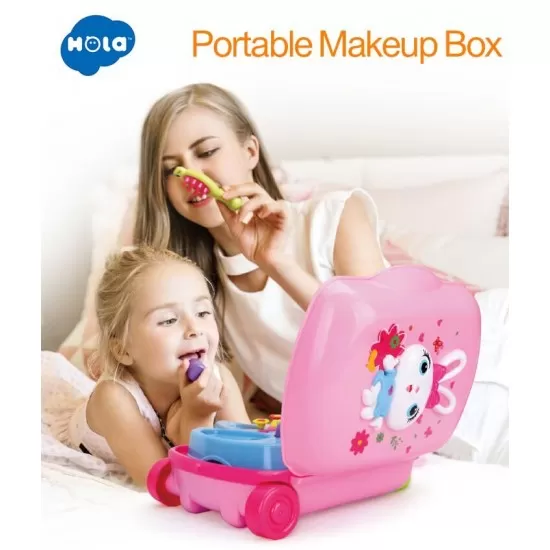 Set coafura si accesorii frumusete in troler Set coafura si accesorii frumusete in troler