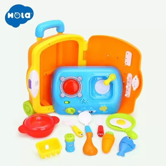 Trolerul micului bucatar Hola Toys Trolerul micului bucatar Hola Toys