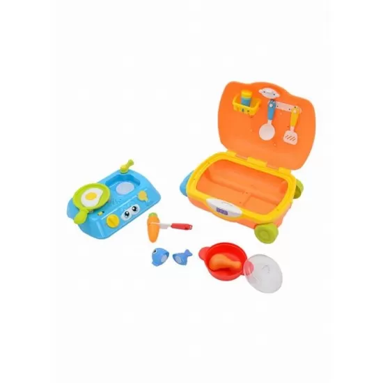 Trolerul micului bucatar Hola Toys Trolerul micului bucatar Hola Toys