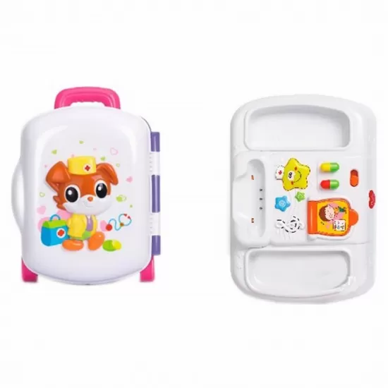 Trolerul micului doctor Hola Toys Trolerul micului doctor Hola Toys