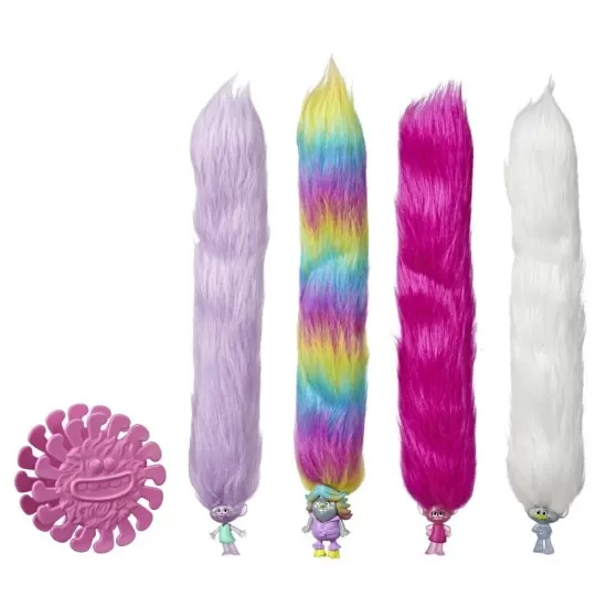 Set bratari sclipitoare Hair Huggers Trolls Set bratari sclipitoare Hair Huggers Trolls