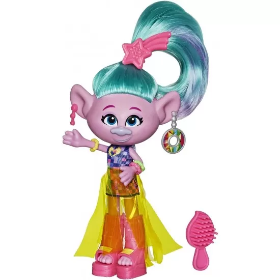 Figurina Trolls Satin Glam Deluxe Fashion Figurina Trolls Satin Glam Deluxe Fashion