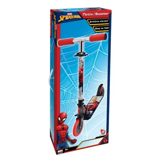 Trotineta pliabila cu 2 roti Spiderman Trotineta pliabila cu 2 roti Spiderman