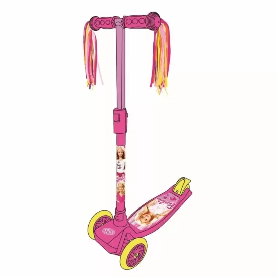 Trotineta cu 3 roti Barbie cu ghiozdan Trotineta cu 3 roti Barbie cu ghiozdan