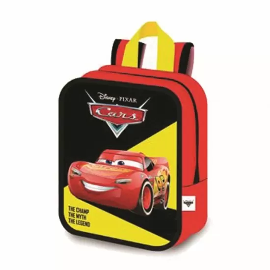 Trotineta cu 3 roti Cars cu ghiozdan Trotineta cu 3 roti Cars cu ghiozdan
