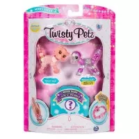 Set 3 bratari animalute catel, tigru si surpriza Twisty Petz