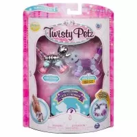 Set 3 bratari animalute elefant, catel, leusor Twisty Petz