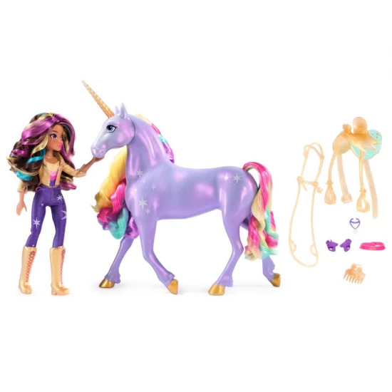 Set papusa Sophia si Wildstar Lumina de Curcubeu Unicorn Academy Set papusa Sophia si Wildstar Lumina de Curcubeu Unicorn Academy