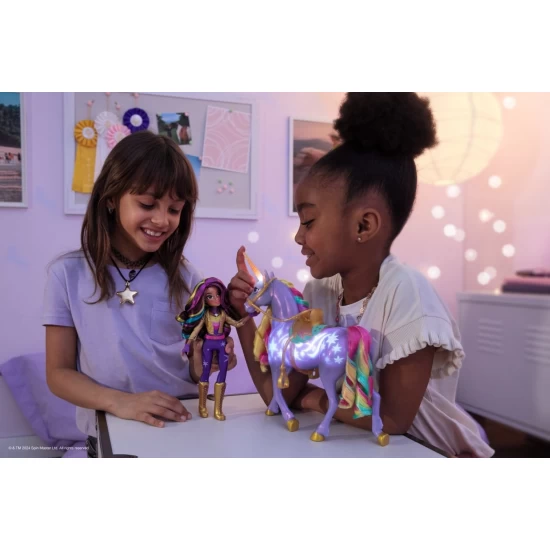 Set papusa Sophia si Wildstar Lumina de Curcubeu Unicorn Academy Set papusa Sophia si Wildstar Lumina de Curcubeu Unicorn Academy