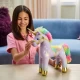 Jucarie interactiva de plus Unicornul Wildstar luminos Unicorn Academy 38 cm