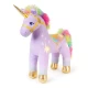 Jucarie interactiva de plus Unicornul Wildstar luminos Unicorn Academy 38 cm