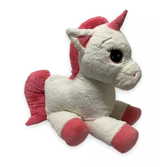 Unicorn de plus 80 cm roz Unicorn de plus 80 cm roz