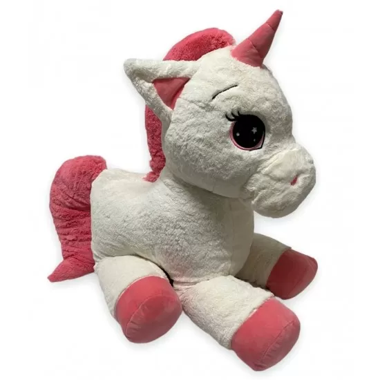 Unicorn de plus 80 cm roz Unicorn de plus 80 cm roz