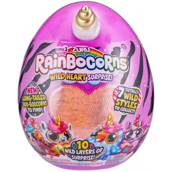 Jucarie de plus surpriza Unicornul Curcubeu Seria 3 Jucarie de plus surpriza Unicornul Curcubeu Seria 3