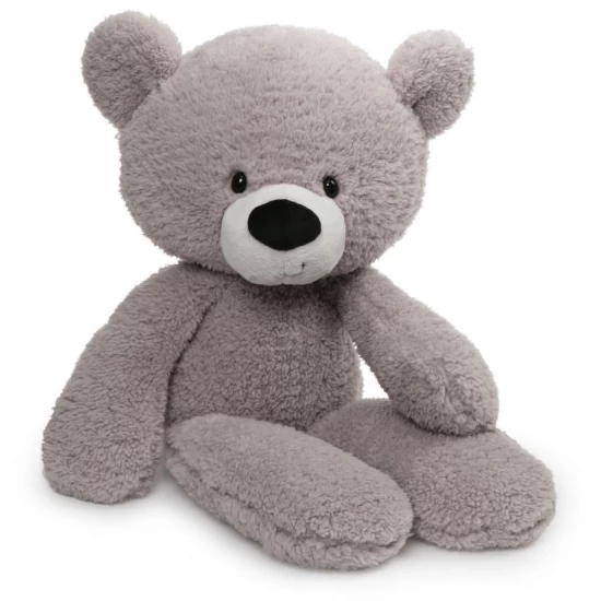 Ursulet de plus Fuzzy gri 61 cm
