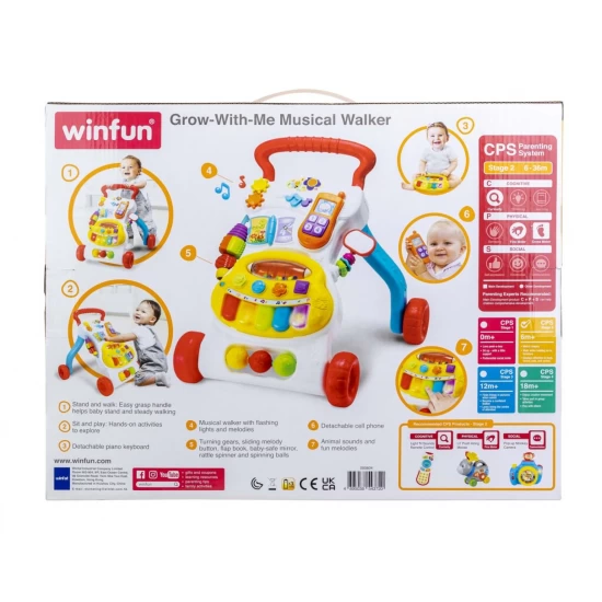 Antemergator cu centru de activitati Winfun Antemergator cu centru de activitati Winfun