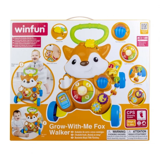 Antemergator vulpe cu lumini si sunete Winfun Antemergator vulpe cu lumini si sunete Winfun