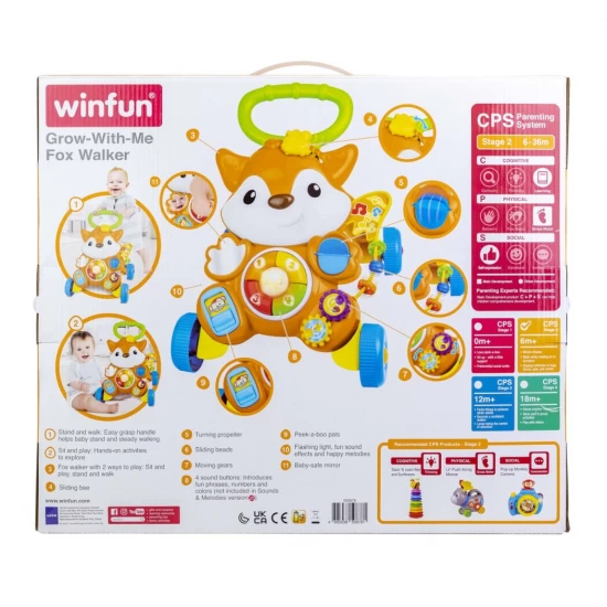 Antemergator vulpe cu lumini si sunete Winfun Antemergator vulpe cu lumini si sunete Winfun