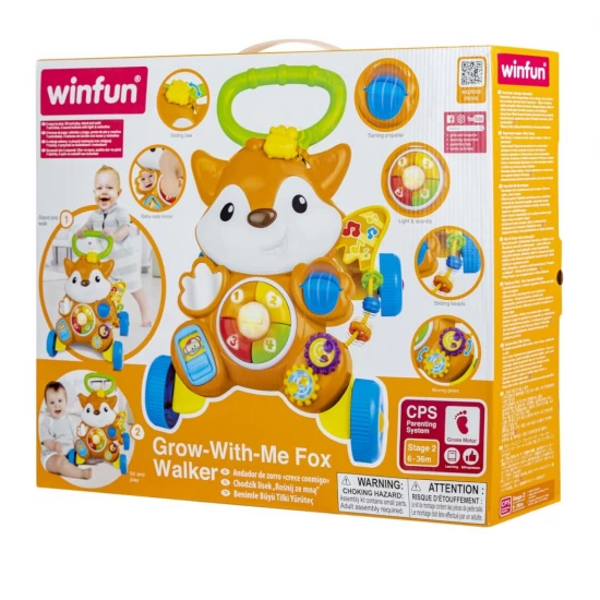 Antemergator vulpe cu lumini si sunete Winfun Antemergator vulpe cu lumini si sunete Winfun