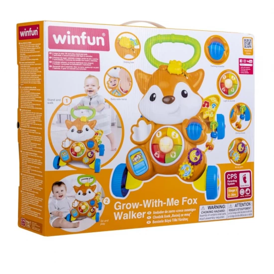 Antemergator vulpe cu lumini si sunete Winfun Antemergator vulpe cu lumini si sunete Winfun
