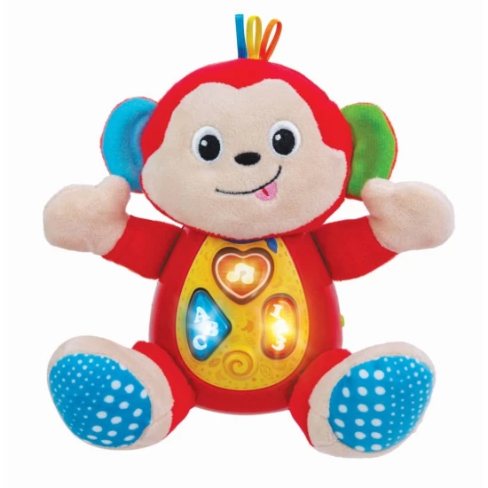 Jucarie bebe Winfun - Canta si invata cu maimutica Jucarie bebe Winfun - Canta si invata cu maimutica