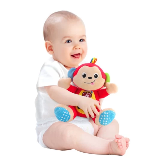 Jucarie bebe Winfun - Canta si invata cu maimutica Jucarie bebe Winfun - Canta si invata cu maimutica