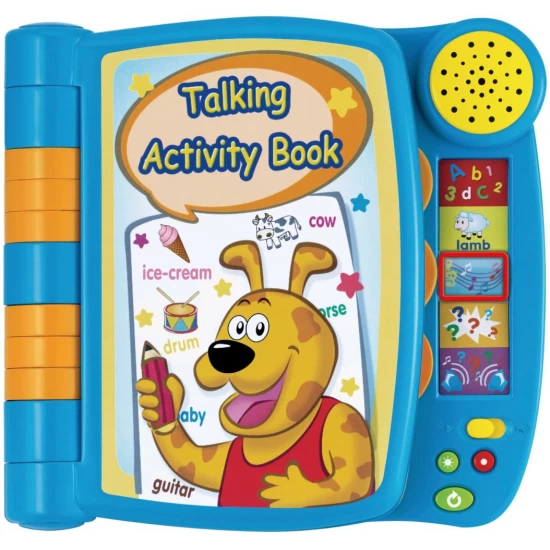 Jucarie interactiva carte cu activitati Winfun Jucarie interactiva carte cu activitati Winfun