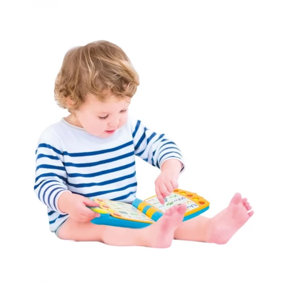 Jucarie interactiva carte cu activitati Winfun Jucarie interactiva carte cu activitati Winfun