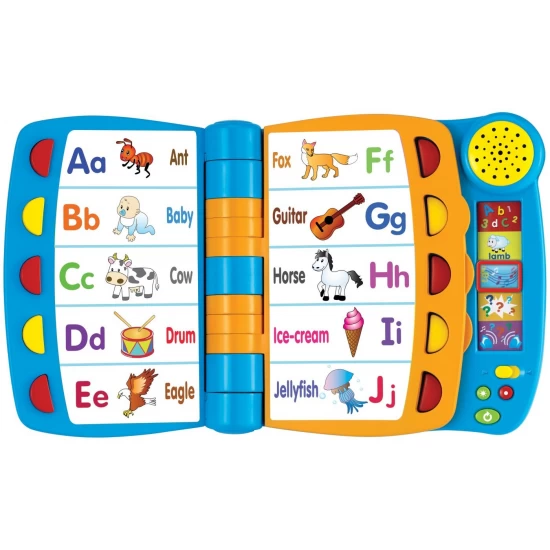 Jucarie interactiva carte cu activitati Winfun Jucarie interactiva carte cu activitati Winfun
