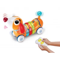 Jucarie interactiva catelus cu telecomanda Winfun