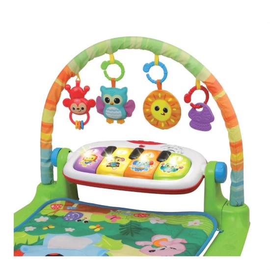 Centru de activitati muzical Winfun - Prietenii din jungla Deluxe Centru de activitati muzical Winfun - Prietenii din jungla Deluxe