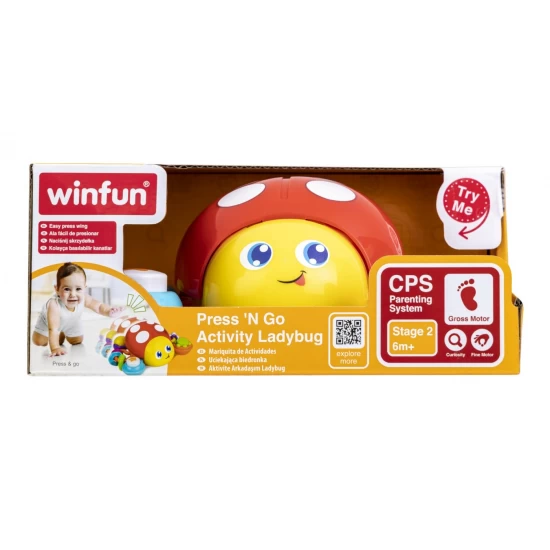 Jucarie interactiva bebelusi gargarita Winfun Jucarie interactiva bebelusi gargarita Winfun