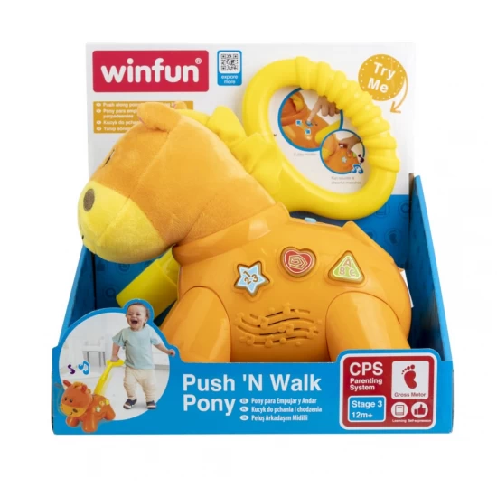 Jucarie de impins ponei Winfun Jucarie de impins ponei Winfun