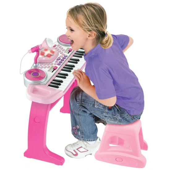 Orga electronica cu scaunel Winfun Orga electronica cu scaunel Winfun