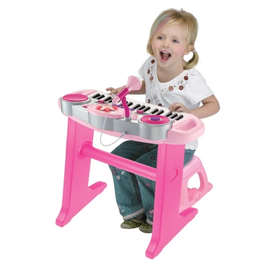 Orga electronica cu scaunel Winfun Orga electronica cu scaunel Winfun