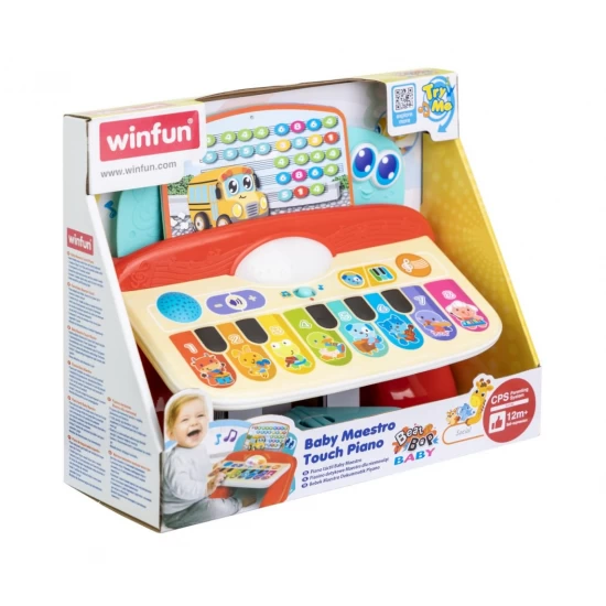 Pian cu sunete, lumini si 8 taste Winfun Pian cu sunete, lumini si 8 taste Winfun