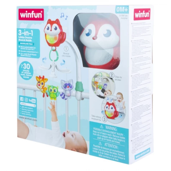 Proiector 3 in 1 vulpita Winfun