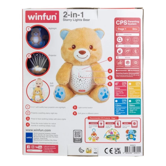 Proiector si lampa de veghe ursulet Winfun Proiector si lampa de veghe ursulet Winfun