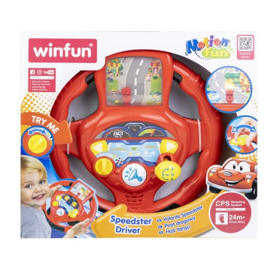 Jucarie interactiva Winfun - Volan cu sunete si lumini