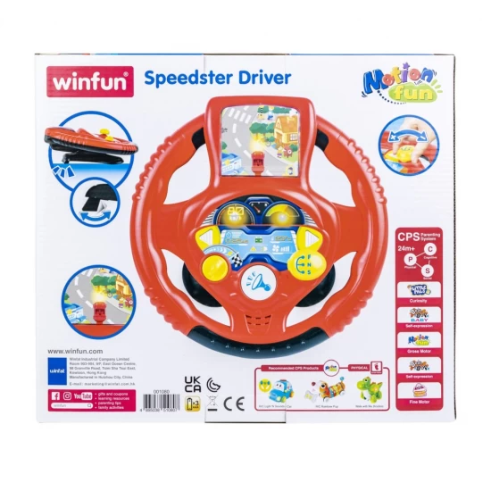 Jucarie interactiva Winfun - Volan cu sunete si lumini