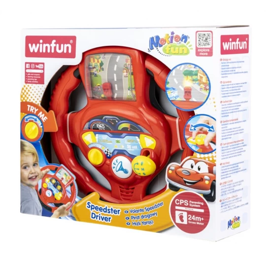 Jucarie interactiva Winfun - Volan cu sunete si lumini